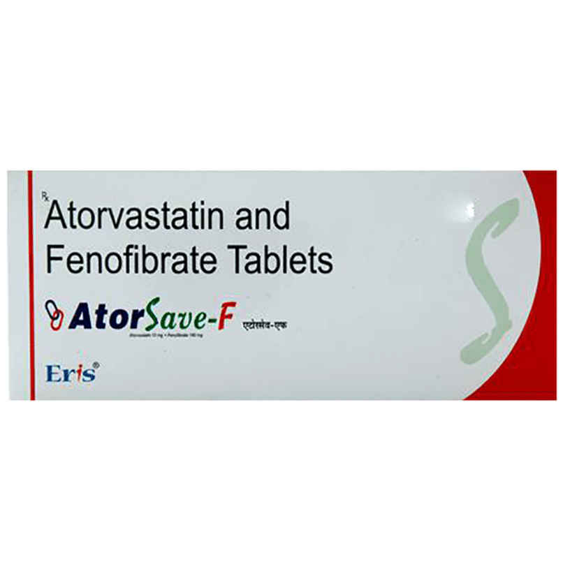Atorsave-F 10mg/160mg Tablet