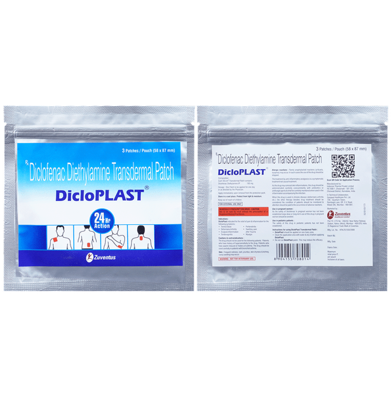 Dicloplast Transdermal Patch