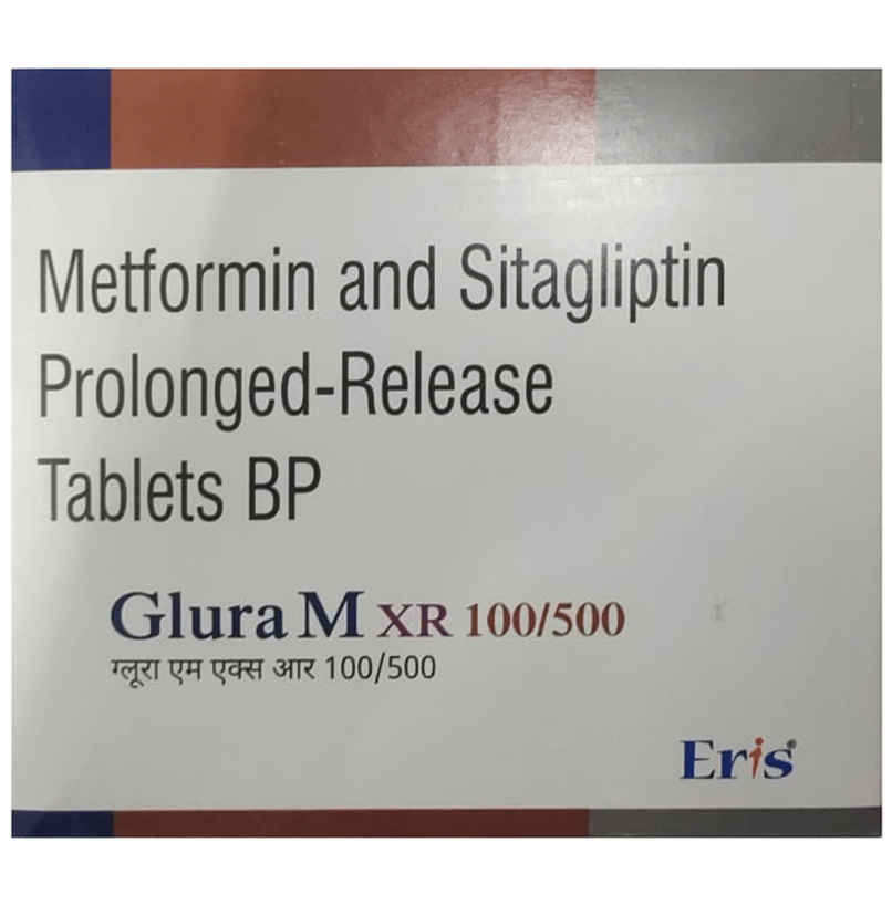 Glura M XR 100/500 Tablet PR