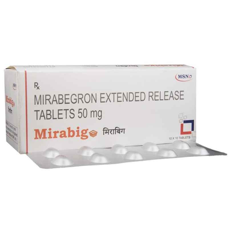 Mirabig 50mg Tablet ER Mirabig 50mg Tablet ER