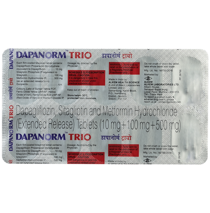 Dapanorm Trio Tablet ER