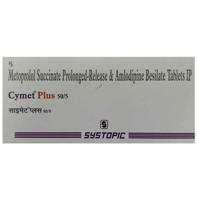 Cymet Plus 50/5 Tablet PR Cymet Plus 50/5 Tablet PR