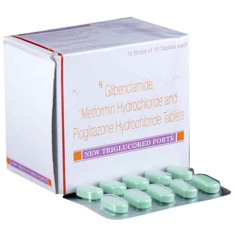 New Triglucored Forte Tablet New Triglucored Forte Tablet