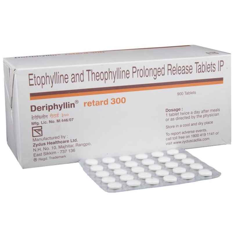 Deriphyllin Retard 300 Tablet PR