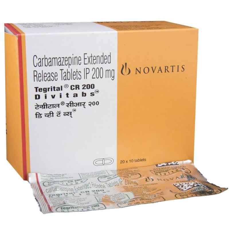 Tegrital CR 200 Divitabs Tablet ER