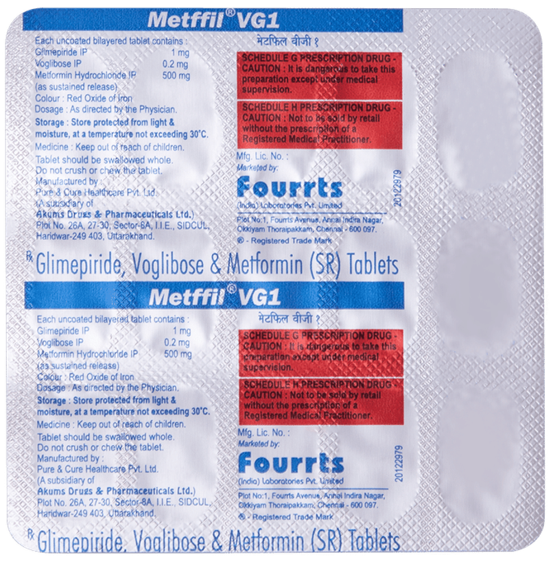 Metffil VG1 Tablet SR