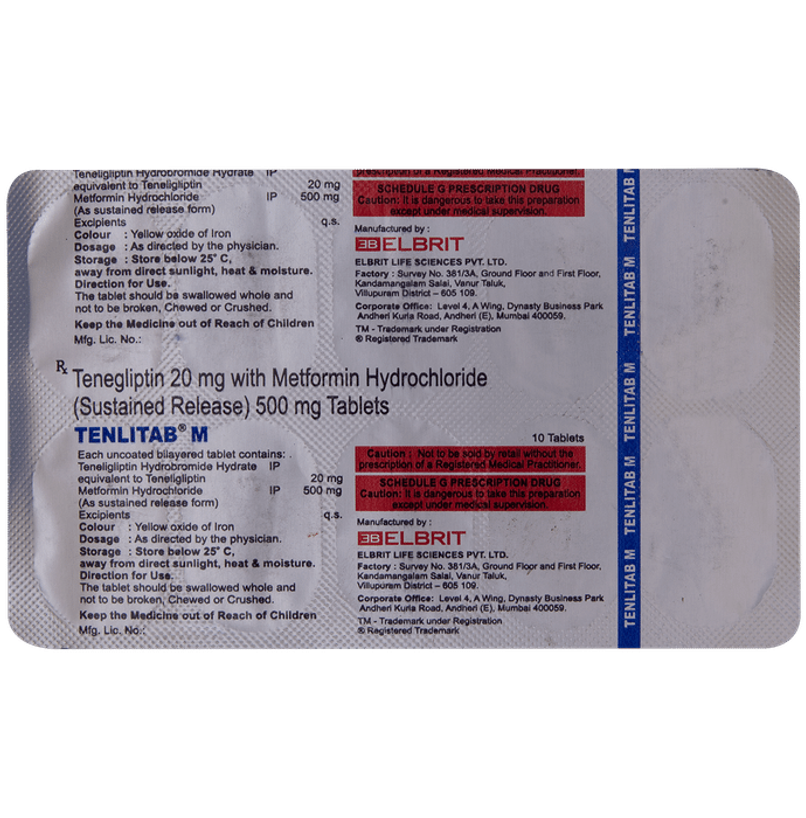 Tenlitab M Tablet SR Tenlitab M Tablet SR
