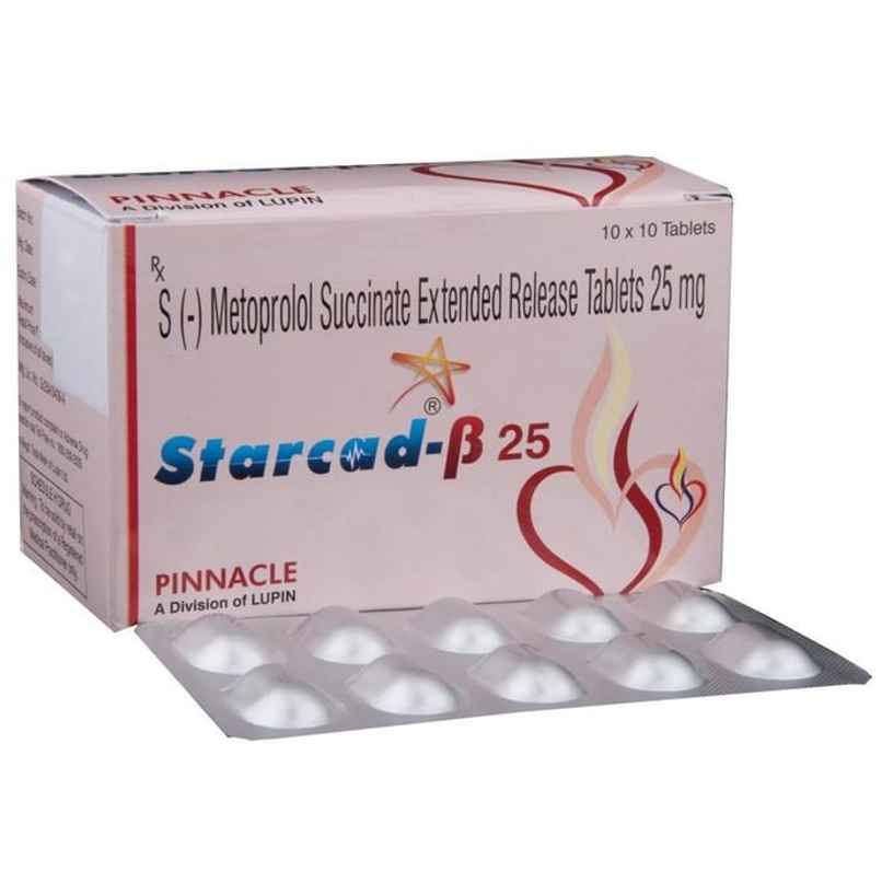 Starcad-Beta 25 Tablet ER Starcad-Beta 25 Tablet ER