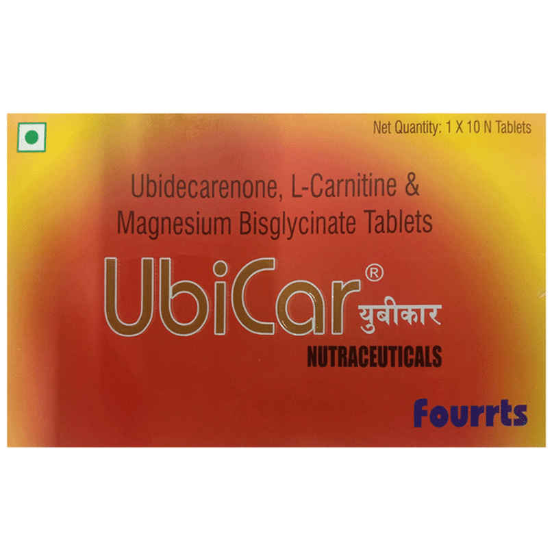 UbiCar Nutraceuticals Tablet