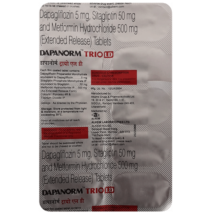 Dapanorm Trio LD Tablet ER