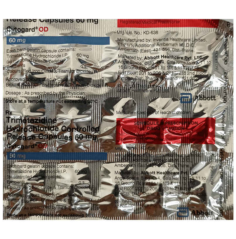 Cytogard OD 60 Capsule CR Cytogard OD 60 Capsule CR