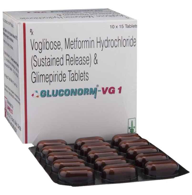 Gluconorm-VG 1 Tablet SR