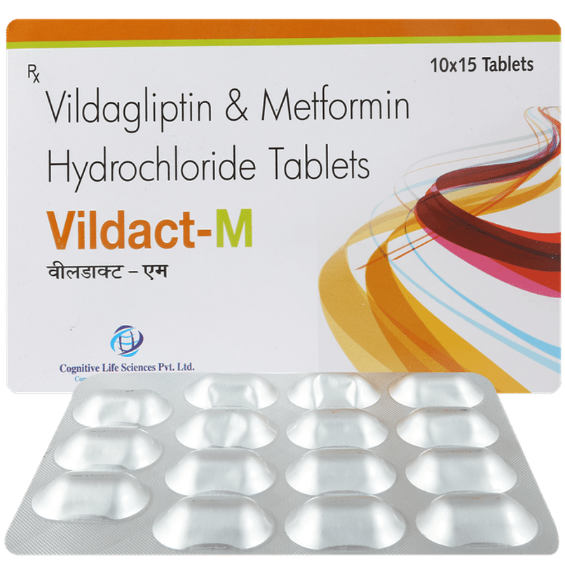 Vildact-M 500mg Tablet