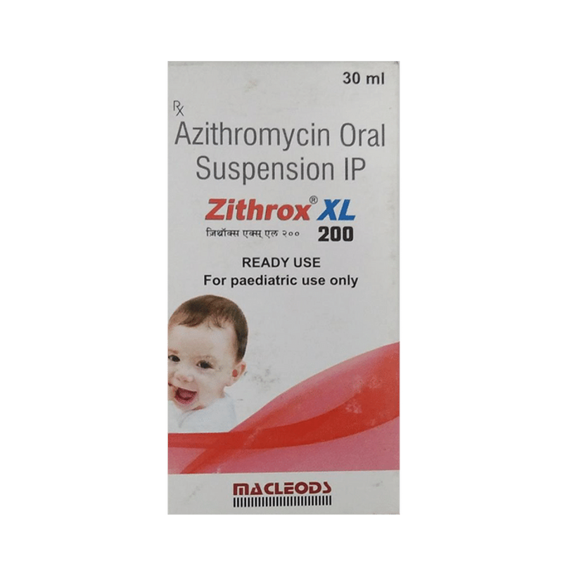 Zithrox XL 200 Oral Suspension