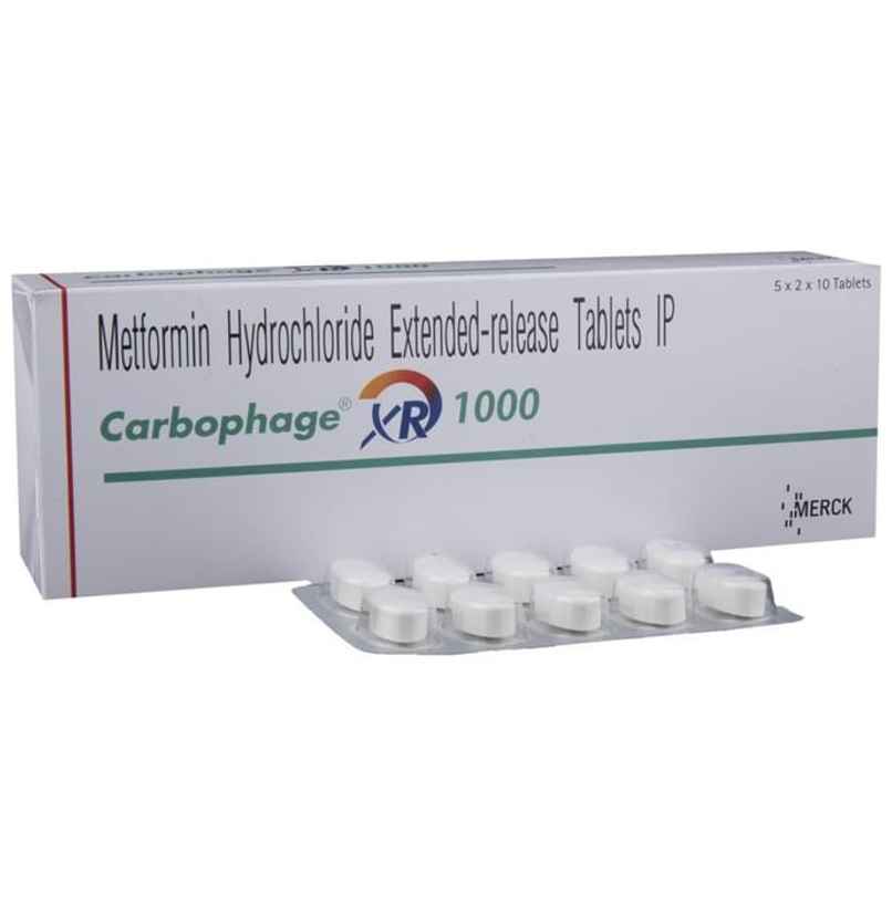 Carbophage XR 1000 Tablet
