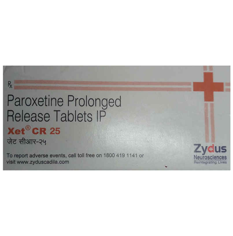 Xet CR 25 Tablet PR Xet CR 25 Tablet PR