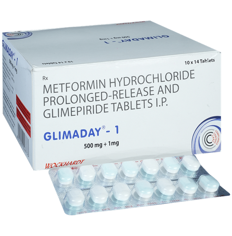 GLIMADAY 1 Tablet PR