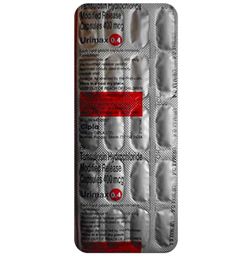 Urimax 0.4 Capsule MR Urimax 0.4 Capsule MR