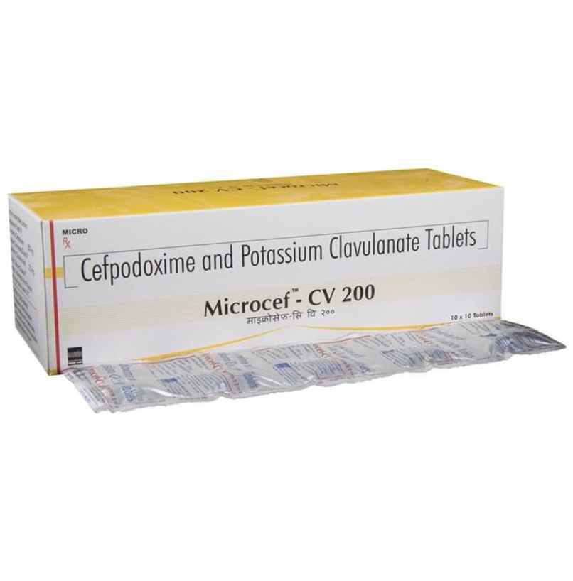 Microcef-CV 200 Tablet Microcef-CV 200 Tablet