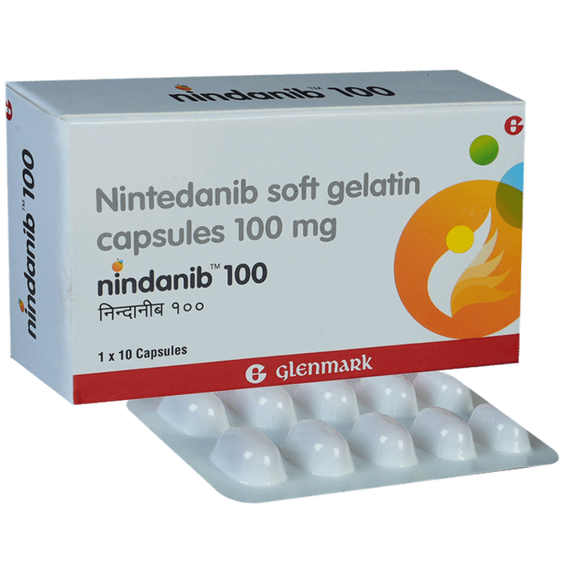 Nindanib 100 Soft Gelatin Capsule