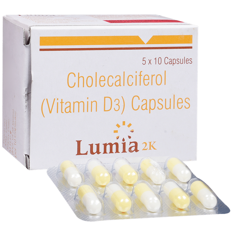Lumia 2K Vitamin D3 Capsule