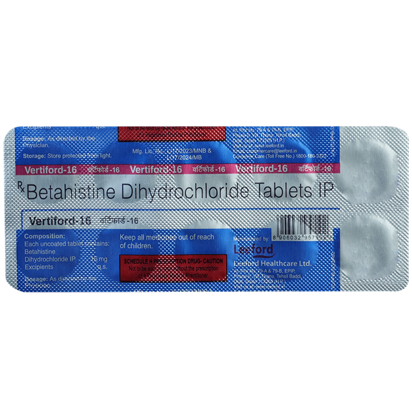 Vertiford-16 Tablet Vertiford-16 Tablet