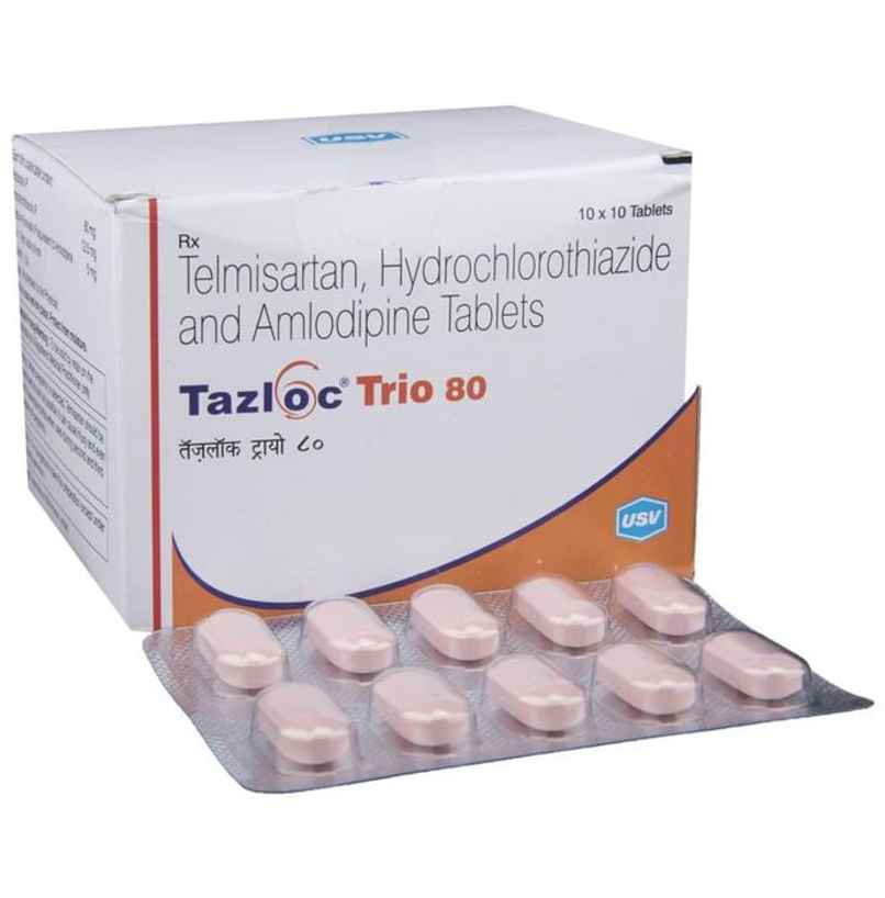 Tazloc Trio 80 Tablet Tazloc Trio 80 Tablet