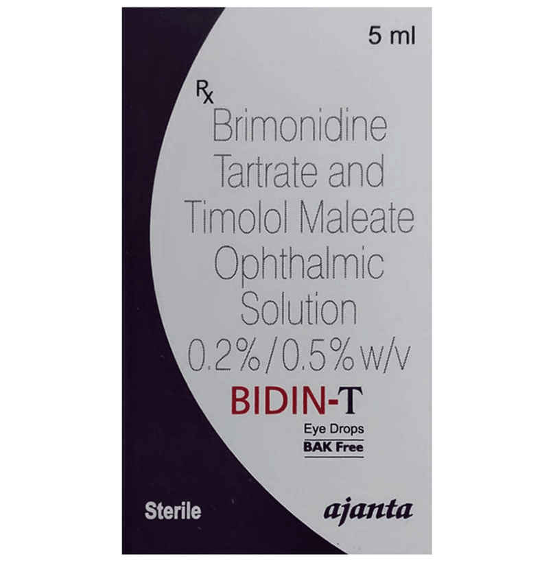 Bidin-T BAK Free Eye Drop Bidin-T BAK Free Eye Drop