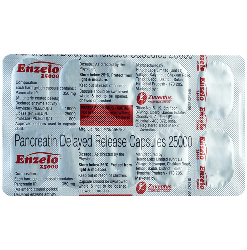 Enzelo 25000 Capsule DR