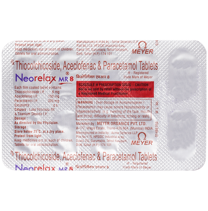 Neorelax MR 8 Tablet