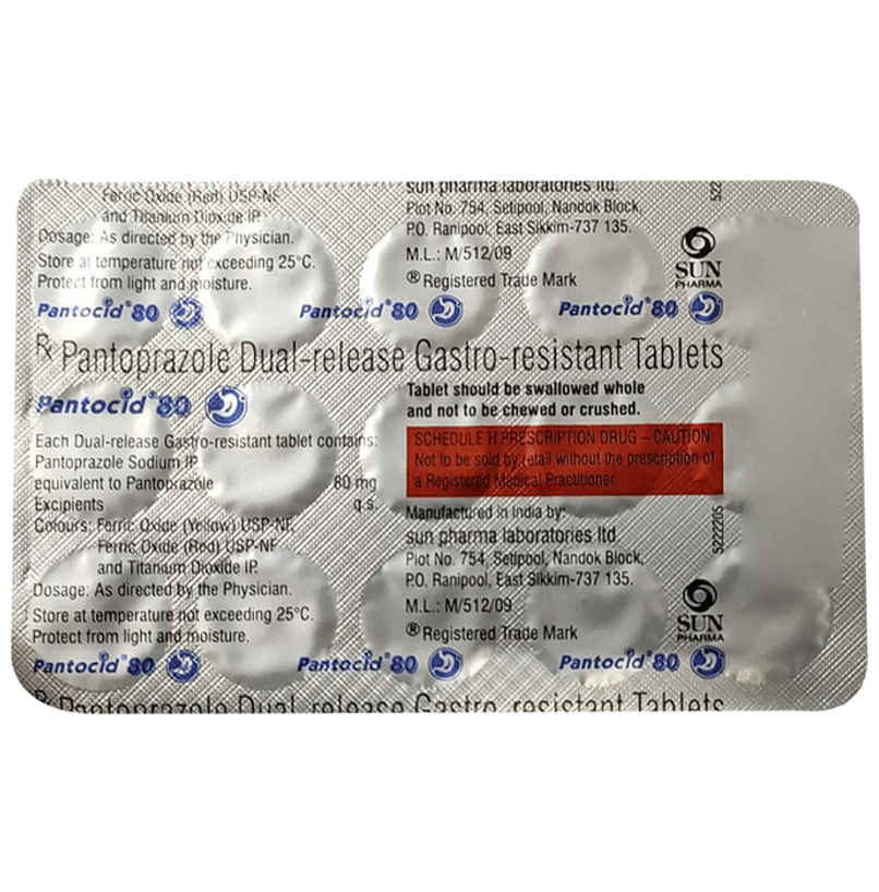 Pantocid 80 Tablet