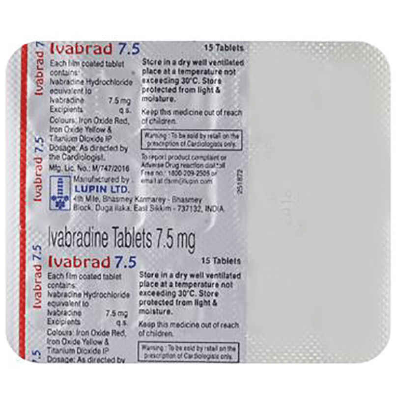 Ivabrad 7.5 Tablet