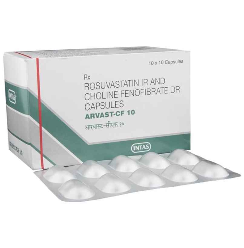 Arvast-CF 10 Capsule DR Arvast-CF 10 Capsule DR