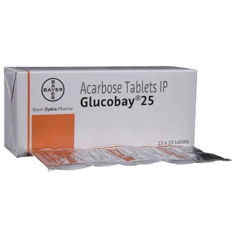 Glucobay 25 Tablet