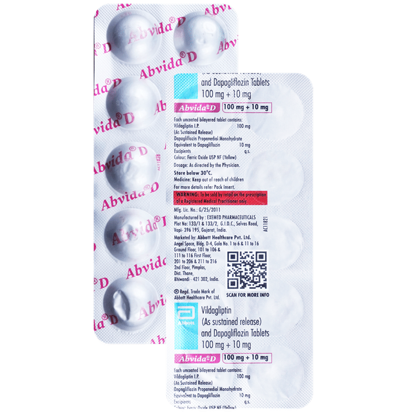 Abvida-D Tablet SR Abvida-D Tablet SR