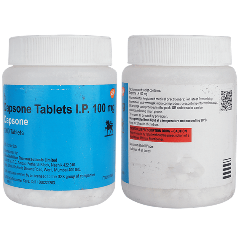 Dapsone 100mg Tablet