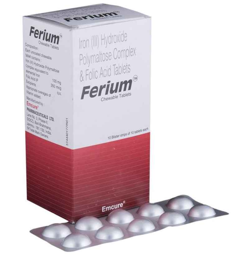 Ferium Chewable Tablet Ferium Chewable Tablet