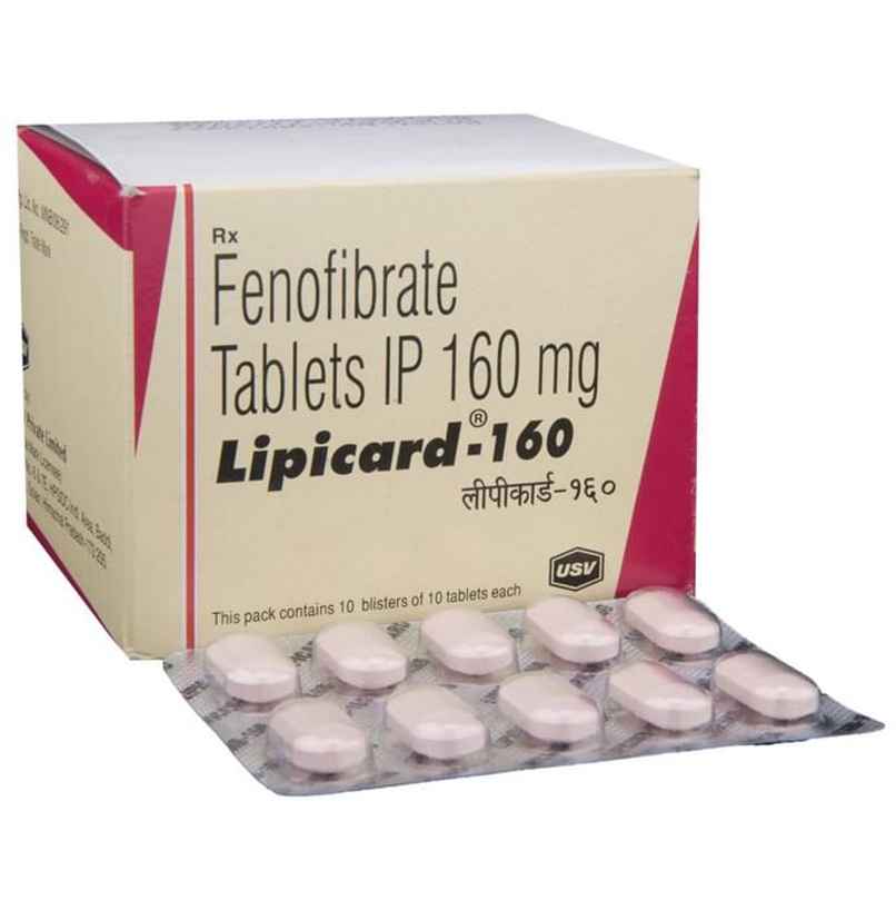 Lipicard-160 Tablet