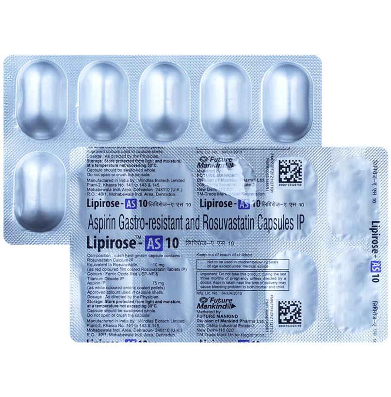 Lipirose-AS 10 Capsule