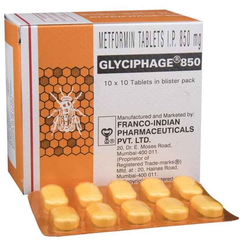 Glyciphage 850 Tablet