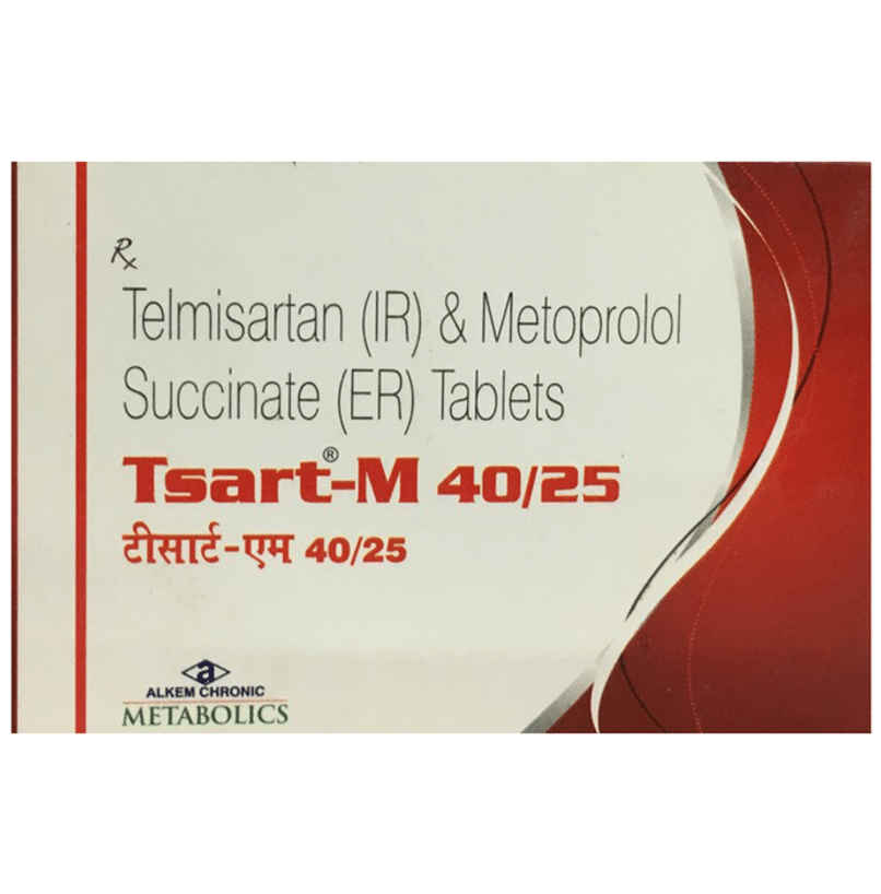 Tsart-M 40/25 Tablet Tsart-M 40/25 Tablet