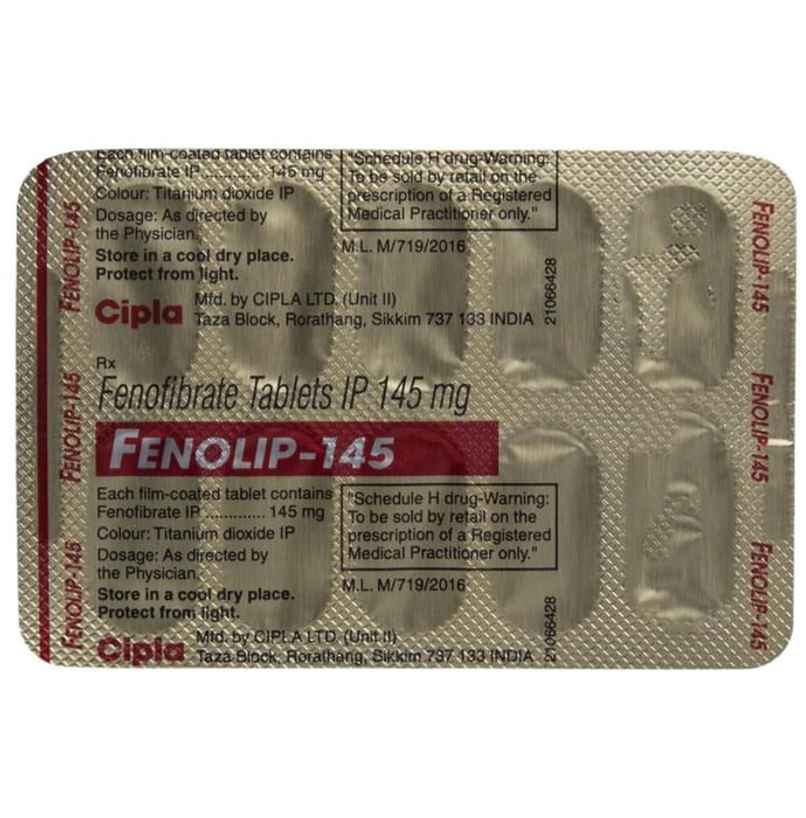 Fenolip-145 Tablet Fenolip-145 Tablet