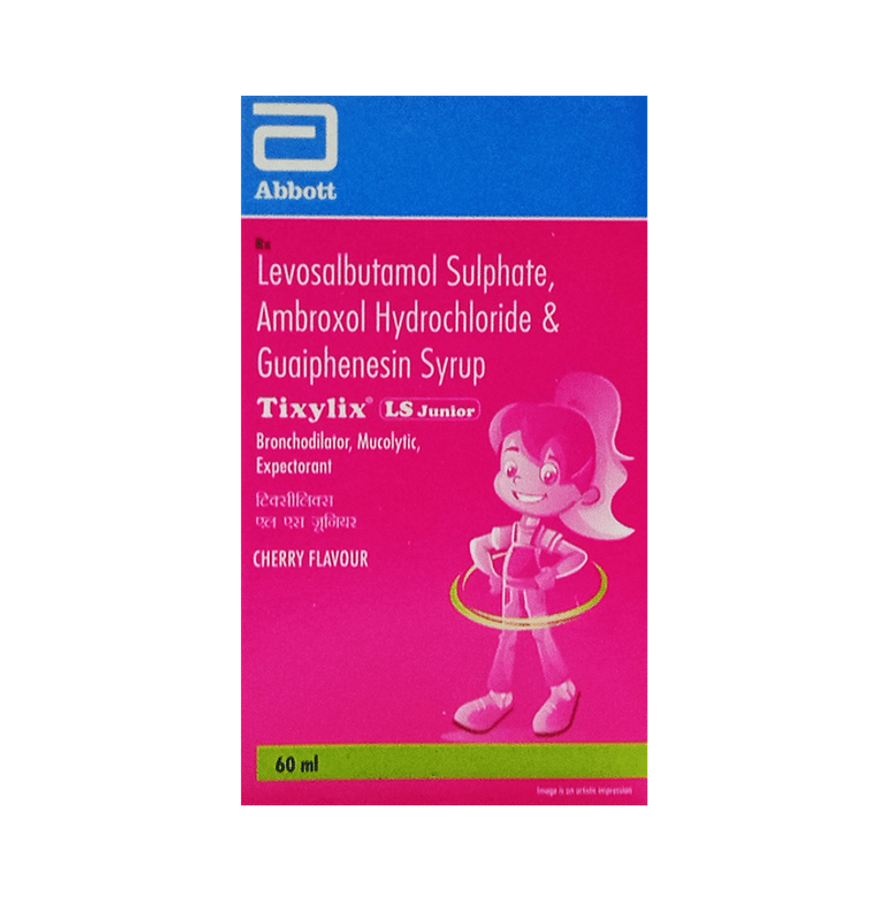 Tixylix LS Junior  Cherry Flavour Syrup