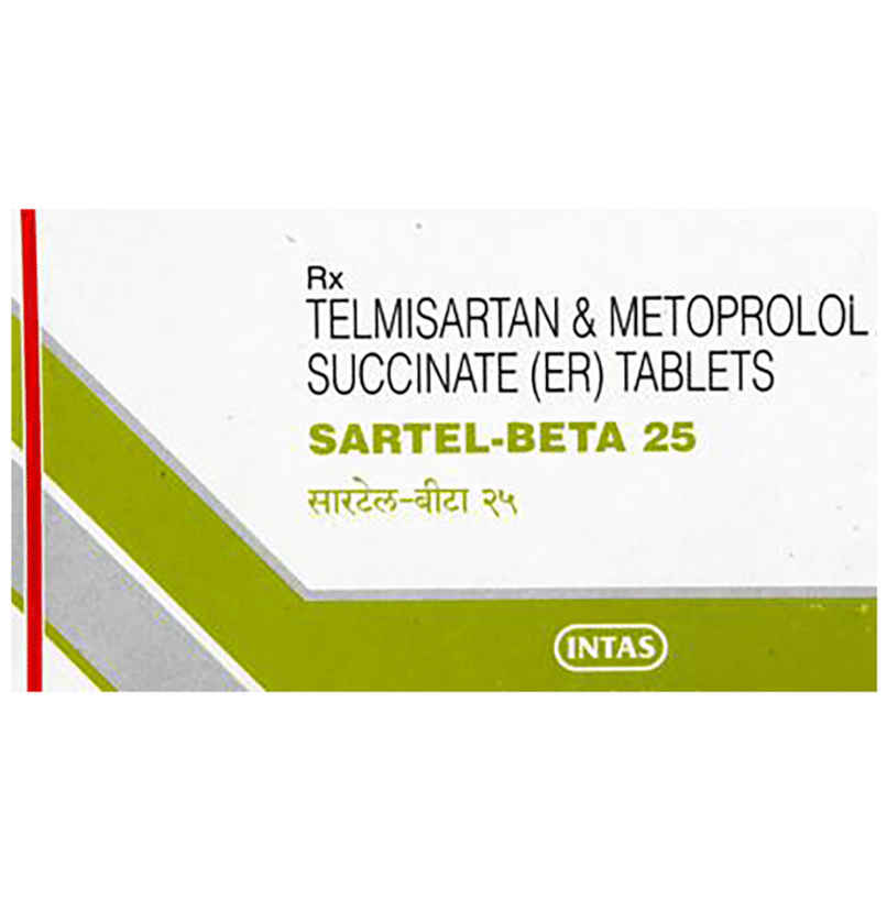 Sartel-Beta 25 Tablet ER