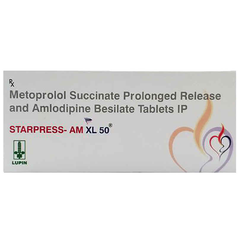 Starpress-AM XL 50 Tablet PR Starpress-AM XL 50 Tablet PR
