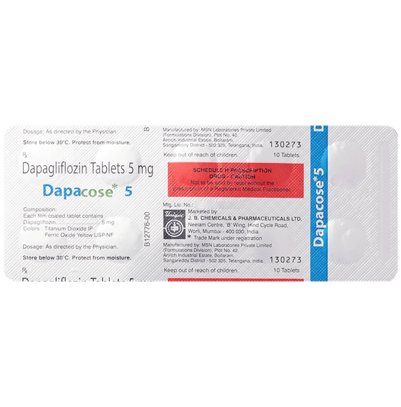 Dapacose 5 Tablet