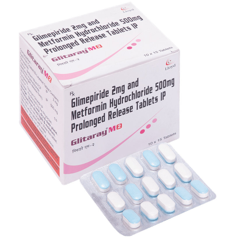 Glitaray M 2 Tablet PR Glitaray M 2 Tablet PR