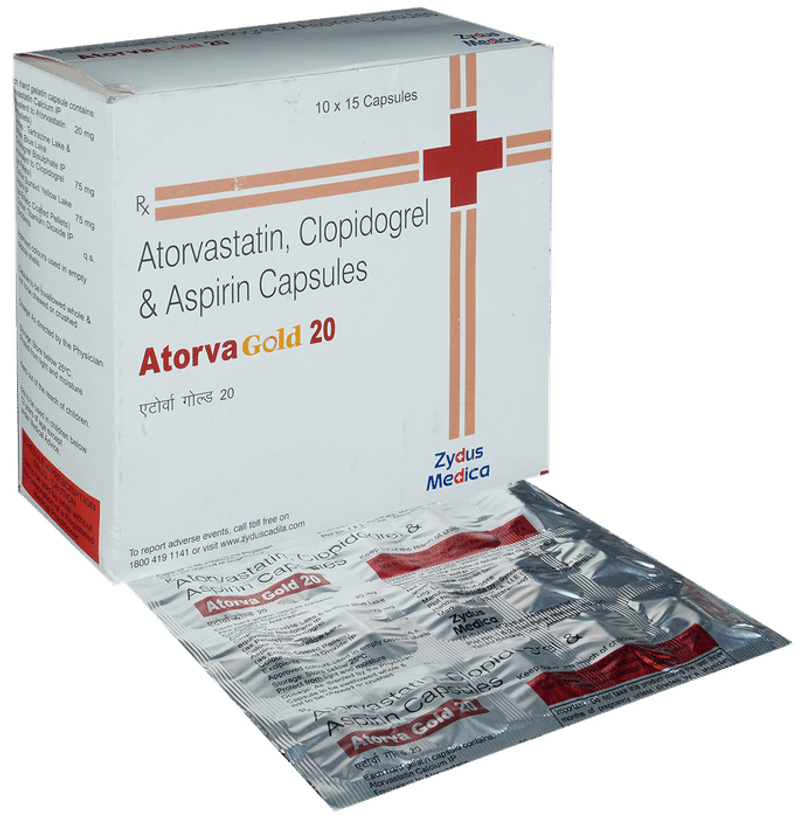Atorva Gold 20 Capsule