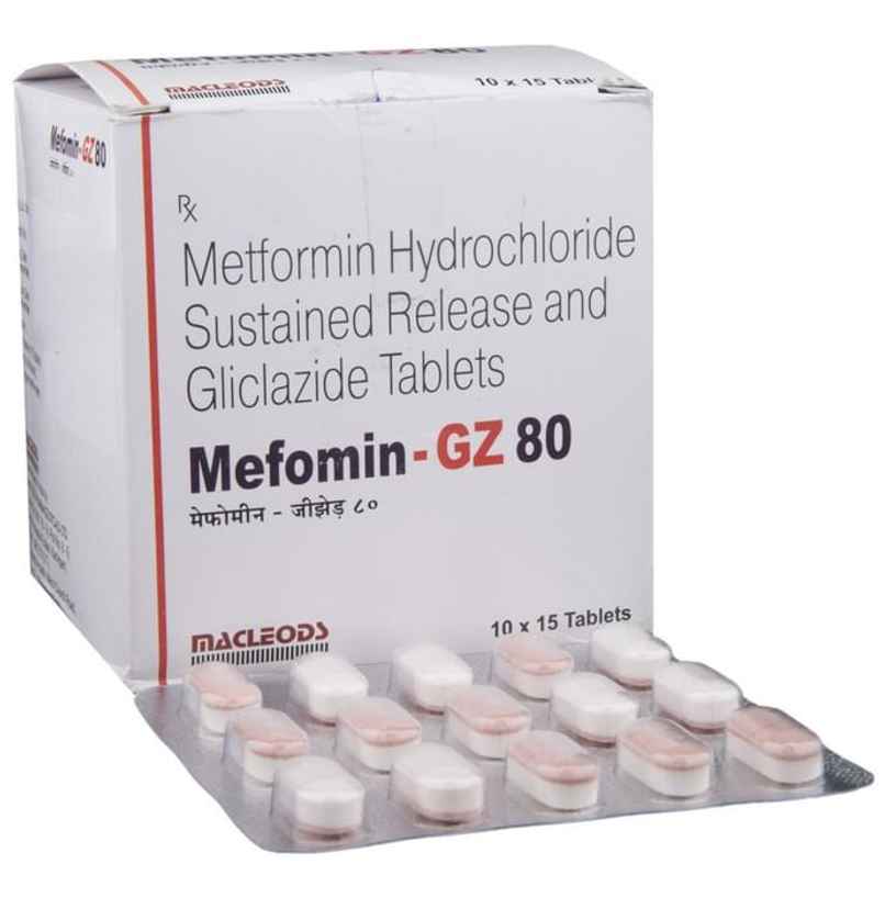 Mefomin-GZ 80 Tablet SR Mefomin-GZ 80 Tablet SR