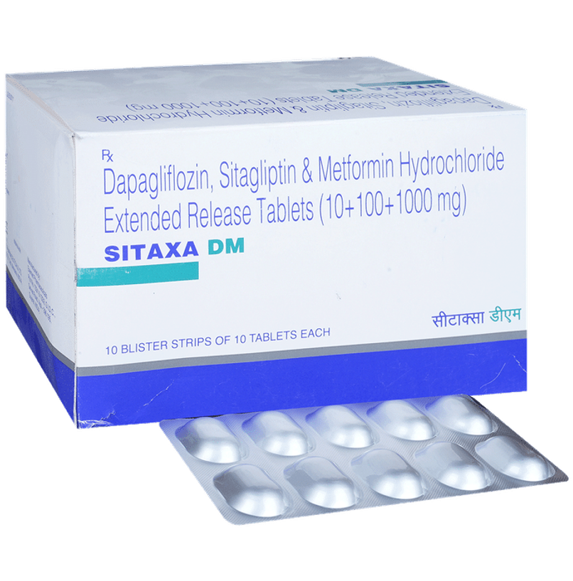 Sitaxa DM 10/100/1000 Tablet ER